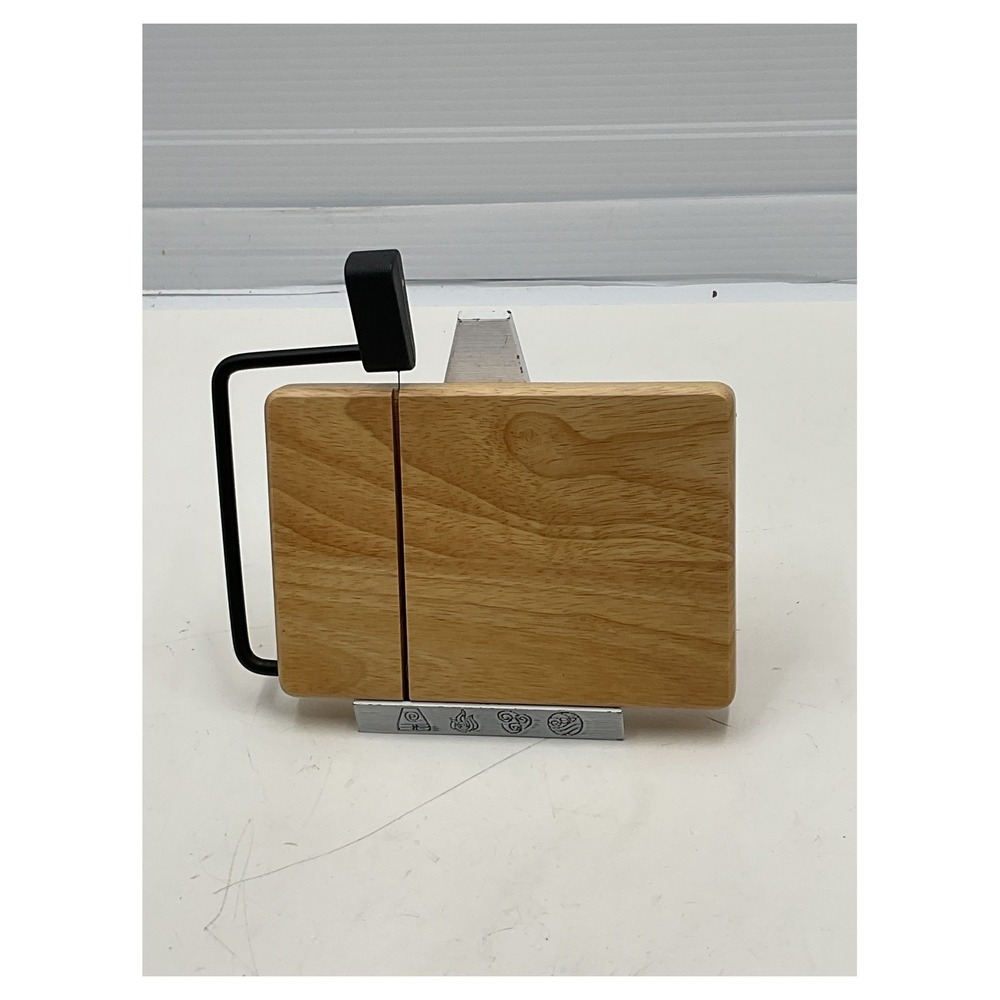 Prodyne‎ Wood Cheese Slicer Board with Wire Cutter